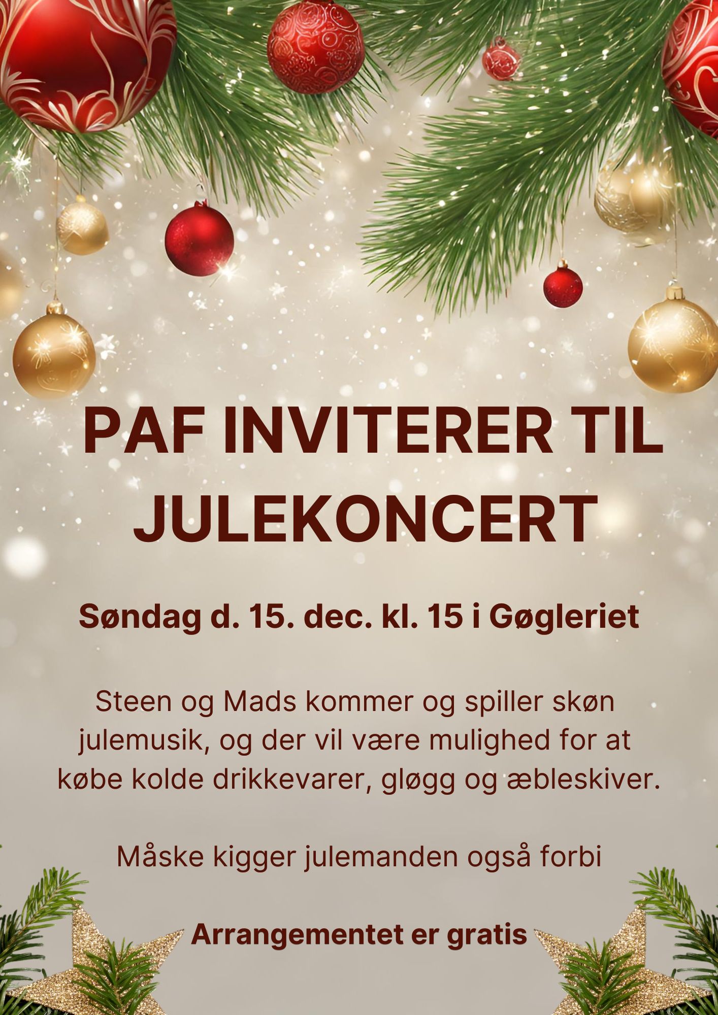 Julekoncert FB
